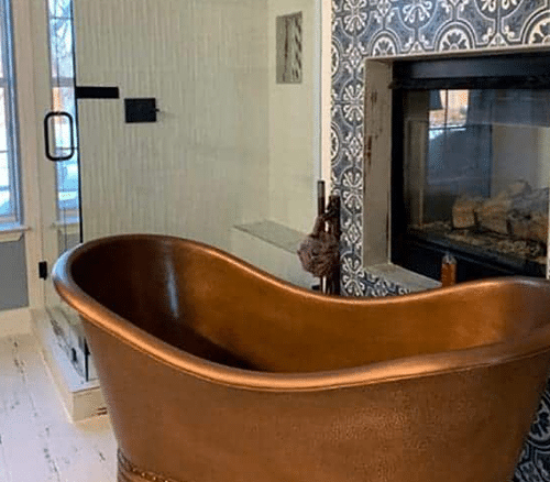 Victorian Bathroom Idea For Flooring And Wall Tiles