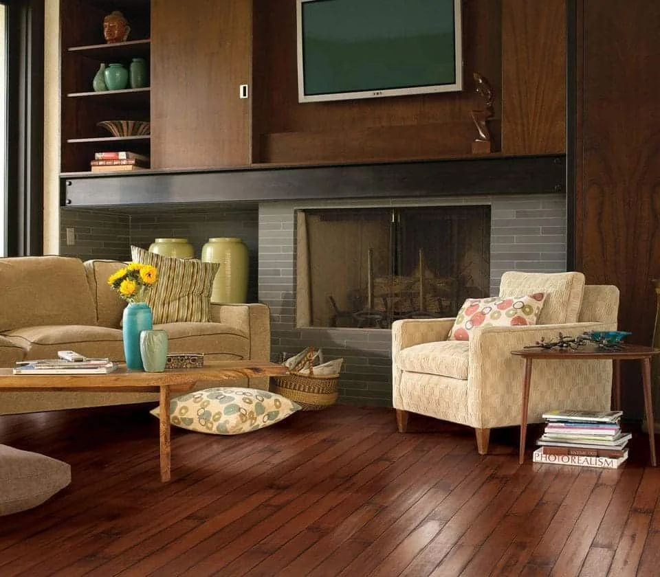 Family Room 2 Best Refinishing Hardwood Flooring - Floors Touch