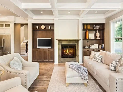 Blog Living Room 2 What Is Hand Scraped Hardwood Flooring
