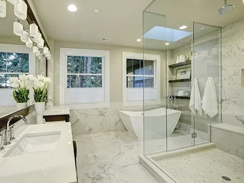 Blog Bathroom 11 Are Marble Floors Slippery